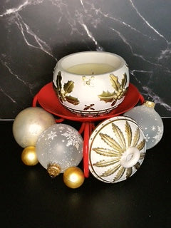 "Pleasantly Pleased" Christmas Ornament - Holly 6 oz.