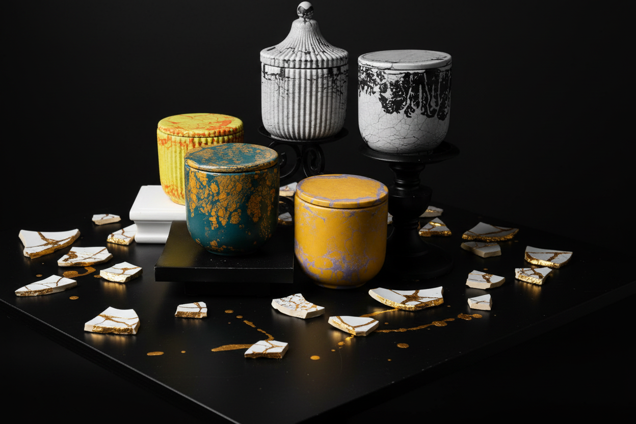 Kintsugi - "Cracked vessel"