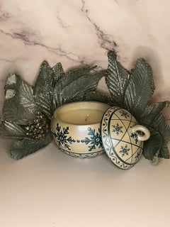 "Let It Snow" Christmas Ornament - Snow Flakes 7 oz.