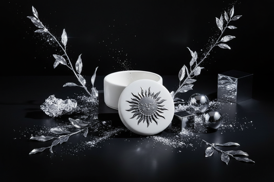 Black & Silver Background