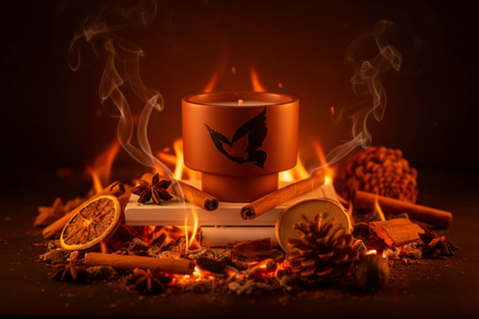 Cinnamon Embers Background