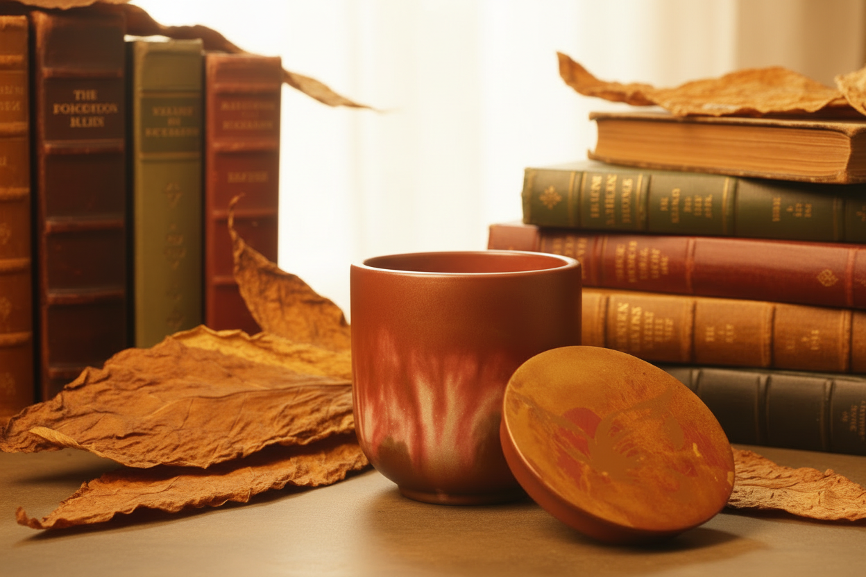 Lighter Tobacco and Books Background