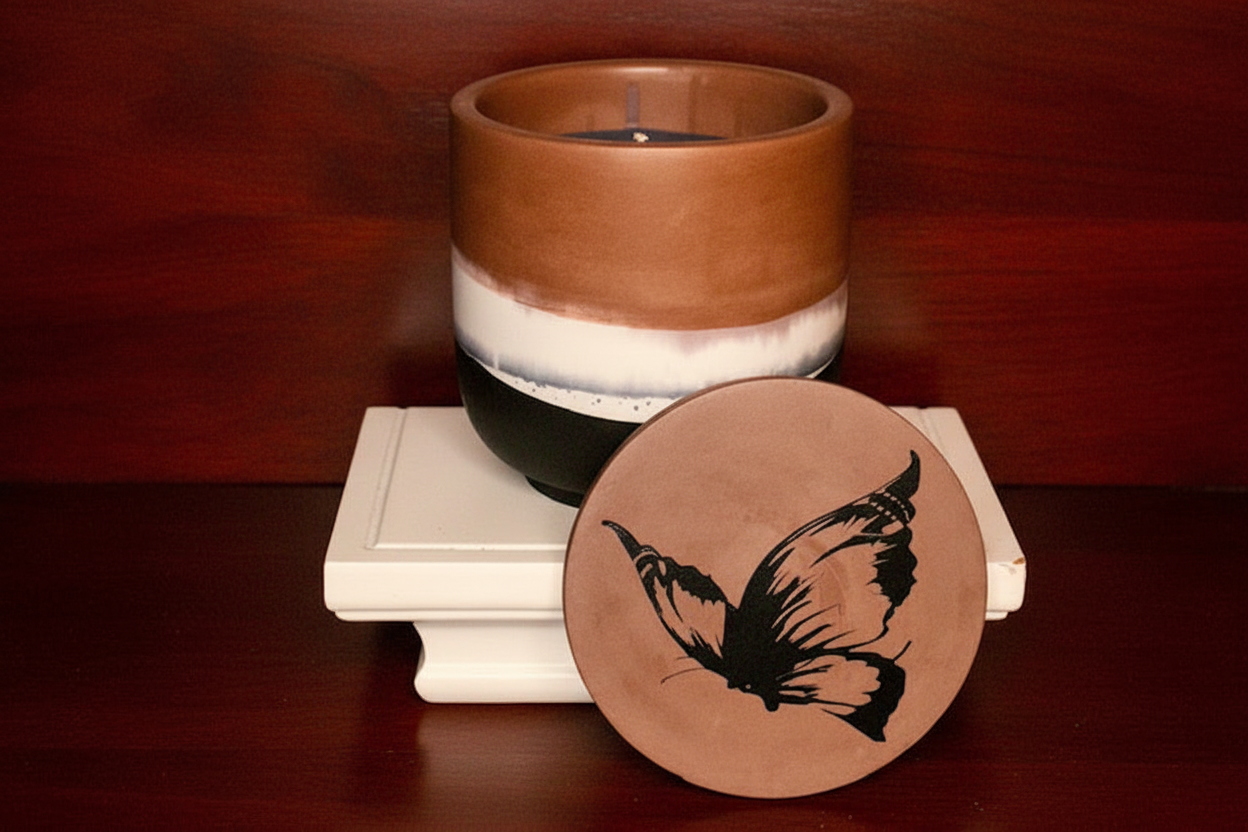 Mahogany Wood Background