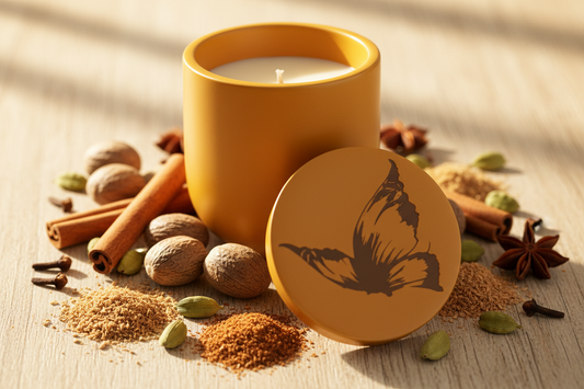 Nutmeg and Spice Background