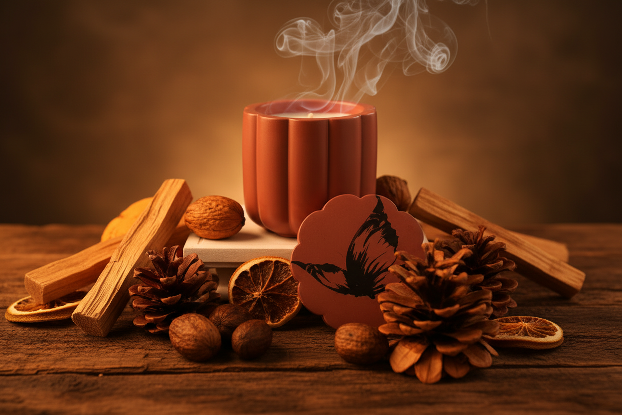 Palo Santo Wood Background