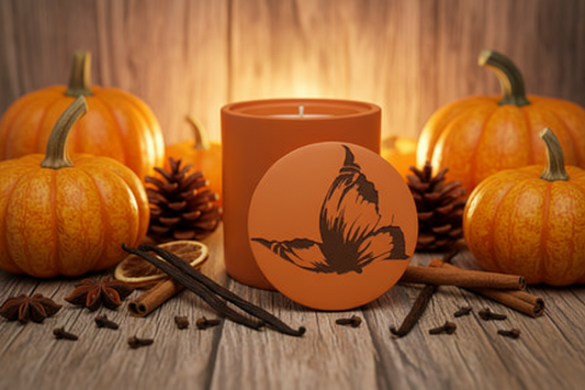 Vanilla Pumpkin Background