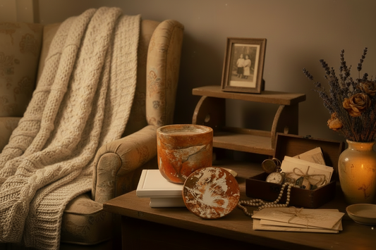 Warm & Cozy Background - One Family Photo